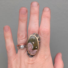 Load image into Gallery viewer, Ocean Jasper Bloom Ring - size 7.25