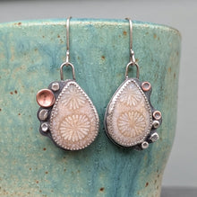Load image into Gallery viewer, Coastal Dreams Barnacle Earrings