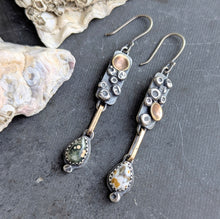 Load image into Gallery viewer, Coastal Dreams Barnacle Earrings