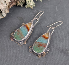 Load image into Gallery viewer, Opalized Wood Asymmetricals