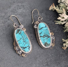 Load image into Gallery viewer, Turquoise Sky Earrings