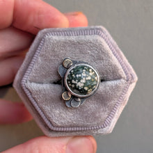 Load image into Gallery viewer, Jasper Forest Floor Ring - size 7