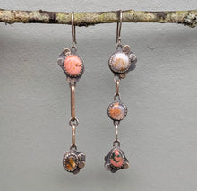 Load image into Gallery viewer, Reserved - Golden Quartz and Jasper Asymmetricals