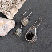 Load image into Gallery viewer, Dendritic Agate and Jasper Tidepool Asymmetricals
