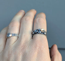 Load image into Gallery viewer, Watermelon Tourmaline Barnacle Band - size 9.75