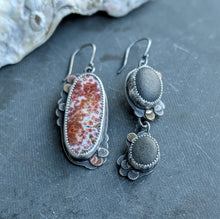 Load image into Gallery viewer, Beach Stone and Jasper Asymmetricals