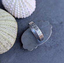 Load image into Gallery viewer, Moss Agate Statement Ring - size 8.5