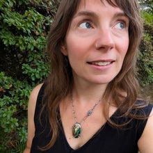 Load image into Gallery viewer, Opalized Wood Shorebreak Necklace
