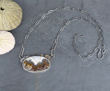 Load image into Gallery viewer, Moss Agate Forest Floor Necklace
