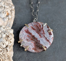 Load image into Gallery viewer, Agate Slice Necklace
