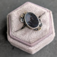 Load image into Gallery viewer, Dendritic Agate Ring - size 8.5
