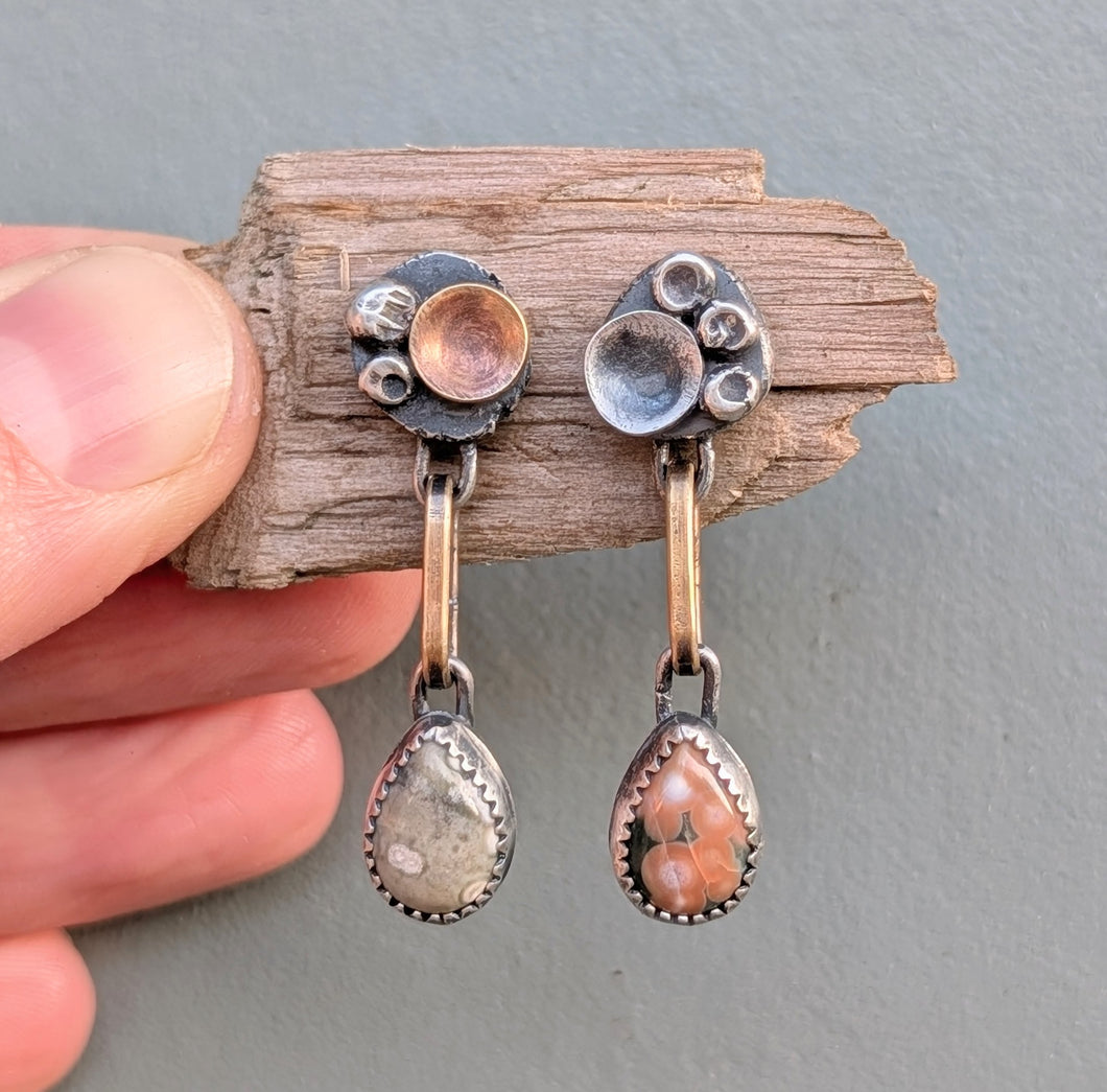 Coastal Dreams Barnacle Earrings