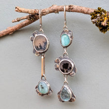 Load image into Gallery viewer, Dendritic Agate Tidepool Asymmetricals
