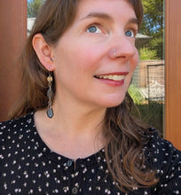 Load image into Gallery viewer, Beachcombing Geode Earrings
