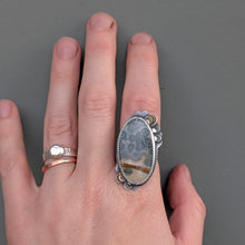 Load image into Gallery viewer, Ocean Jasper Bloom Ring - size 8
