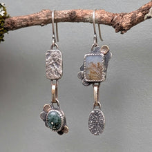 Load image into Gallery viewer, Dendritic Agate and Jasper Asymmetricals
