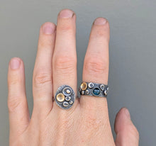 Load image into Gallery viewer, Kyanite Barnacle Band - size 9
