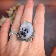 Load image into Gallery viewer, Dendritic Opal Ring - size 10.5
