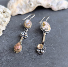 Load image into Gallery viewer, Coastal Dreams Barnacle Earrings
