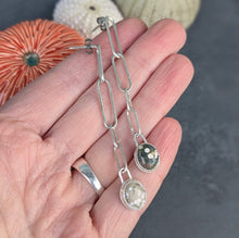 Load image into Gallery viewer, Ocean Jasper Link Earrings
