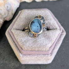 Load image into Gallery viewer, Blue Opal Ring - size 8.75
