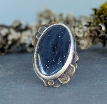 Load image into Gallery viewer, Dark Skies Statement Ring ✨ - size 9
