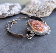 Load image into Gallery viewer, Fossilized Coral Bracelet
