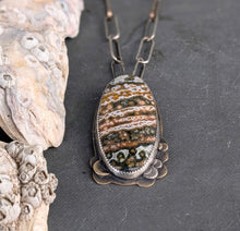 Load image into Gallery viewer, Ocean Jasper Forest Necklace
