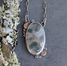 Load image into Gallery viewer, Green Moss Agate Necklace
