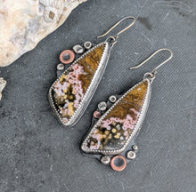 Load image into Gallery viewer, Coastal Dreams Barnacle Earrings
