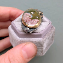 Load image into Gallery viewer, Ocean Jasper Bloom Ring - size 7.25
