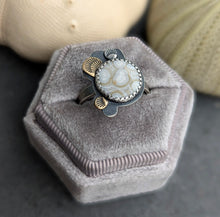 Load image into Gallery viewer, Ocean Jasper Forest Floor Ring  - size 8.5
