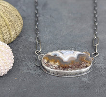 Load image into Gallery viewer, Moss Agate Forest Floor Necklace
