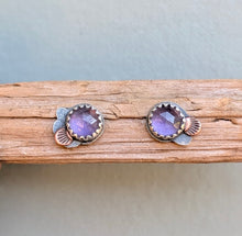 Load image into Gallery viewer, Amethyst Forest Floor Earrings
