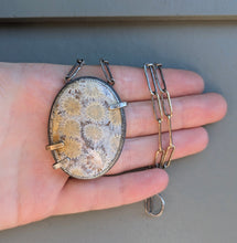 Load image into Gallery viewer, SALE - Wildflower Bloom Necklace with Hand-fabricated Chain
