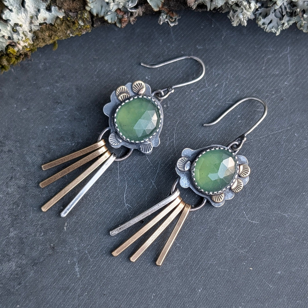 Serpentine Fringe Earrings