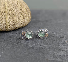 Load image into Gallery viewer, Teal Kyanite Forest Floor Earrings
