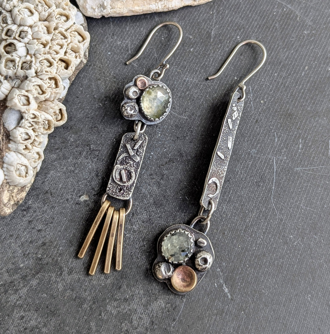 Coastal Dreams Prehnite Earrings