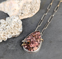 Load image into Gallery viewer, Opalized Wood Specimen Necklace
