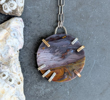 Load image into Gallery viewer, Jasper Slice Necklace
