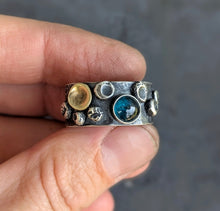 Load image into Gallery viewer, Kyanite Barnacle Band - size 9
