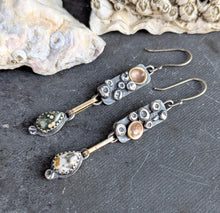 Load image into Gallery viewer, Coastal Dreams Barnacle Earrings
