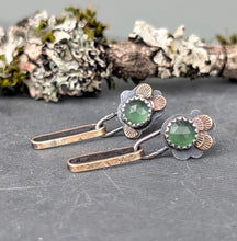 Load image into Gallery viewer, Serpentine Forest Floor Earrings
