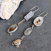 Load image into Gallery viewer, Dendritic Agate Tidepool Asymmetricals
