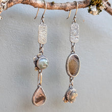Load image into Gallery viewer, Dendritic Agate Tidepool Asymmetricals
