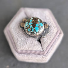 Load image into Gallery viewer, Turquoise Forest Ring - size 6.5
