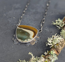 Load image into Gallery viewer, Polychrome Jasper Statement Necklace
