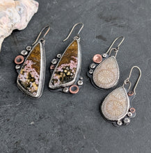 Load image into Gallery viewer, Coastal Dreams Barnacle Earrings
