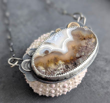 Load image into Gallery viewer, Moss Agate Forest Floor Necklace
