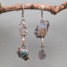 Load image into Gallery viewer, Dendritic Agate and Jasper Asymmetricals
